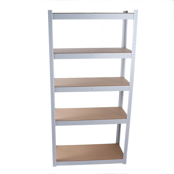 5-Tier Adjustable Metal Shelving Unit – Heavy-Duty Garage & Utility Rack