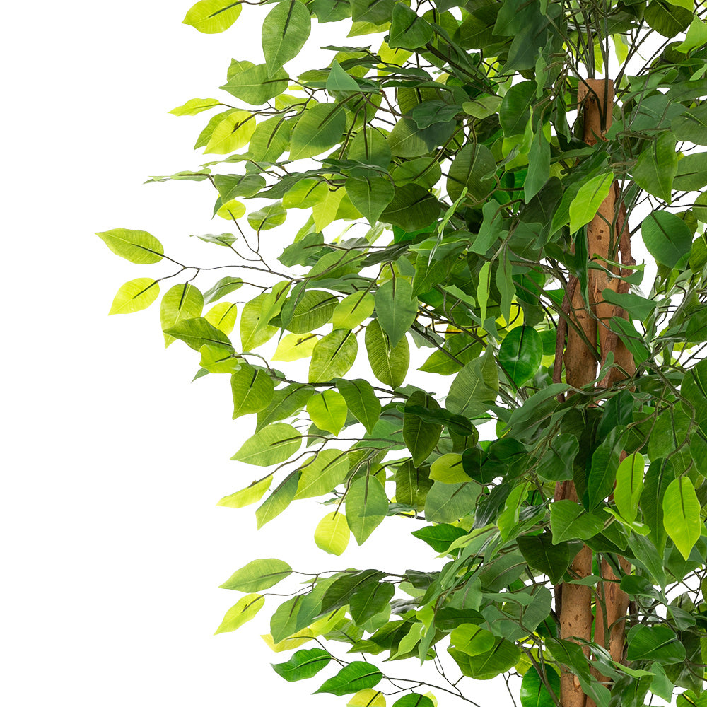 6FT Artificial Banyan Tree – Solid Wood Trunk & 1260 Lifelike Leaves