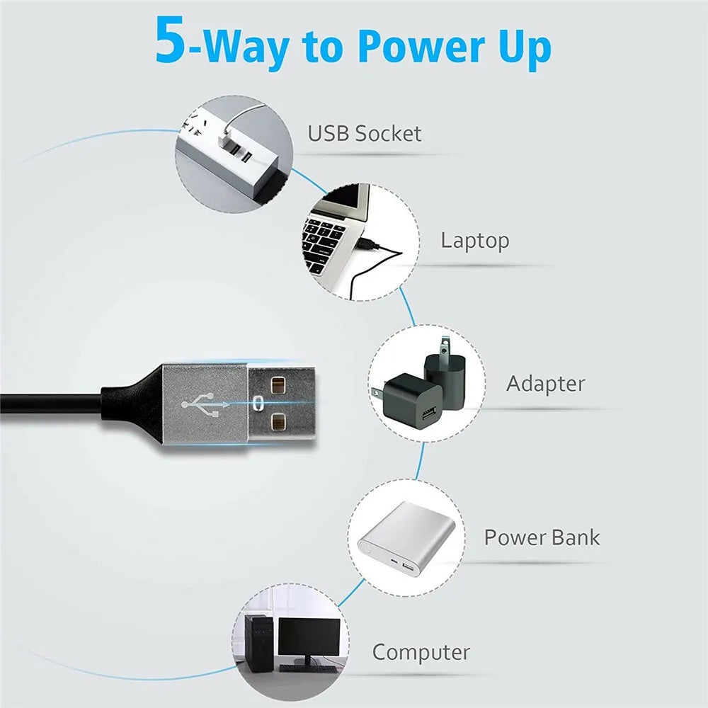 Adjustable Computer Monitor LED Light Bar USB