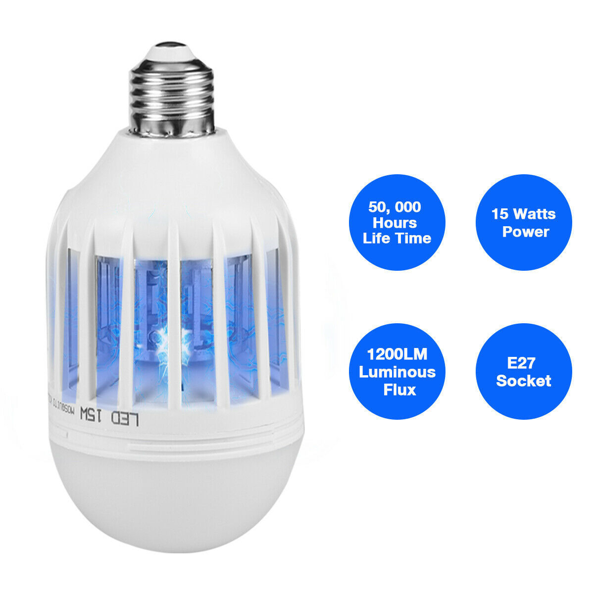 Mosquito/Fly/Bug Zap UV Light Bulb Trap Killer