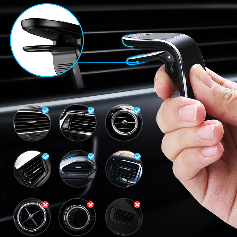 Car Air Vent Magnetic Phone Holder Clip