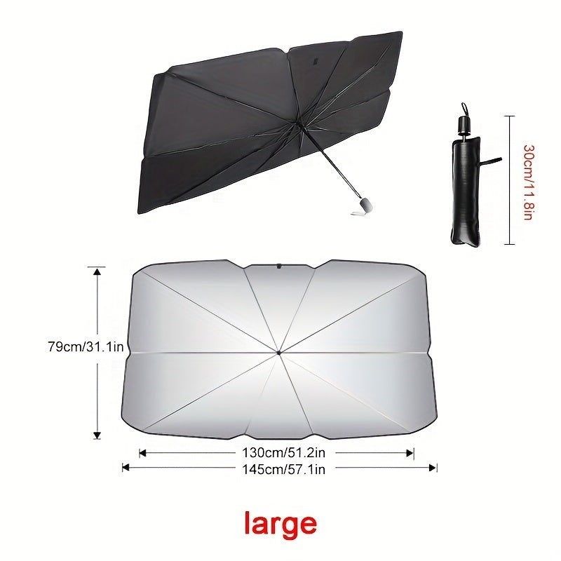 UV Protection Car Windshield Sunshade Umbrella