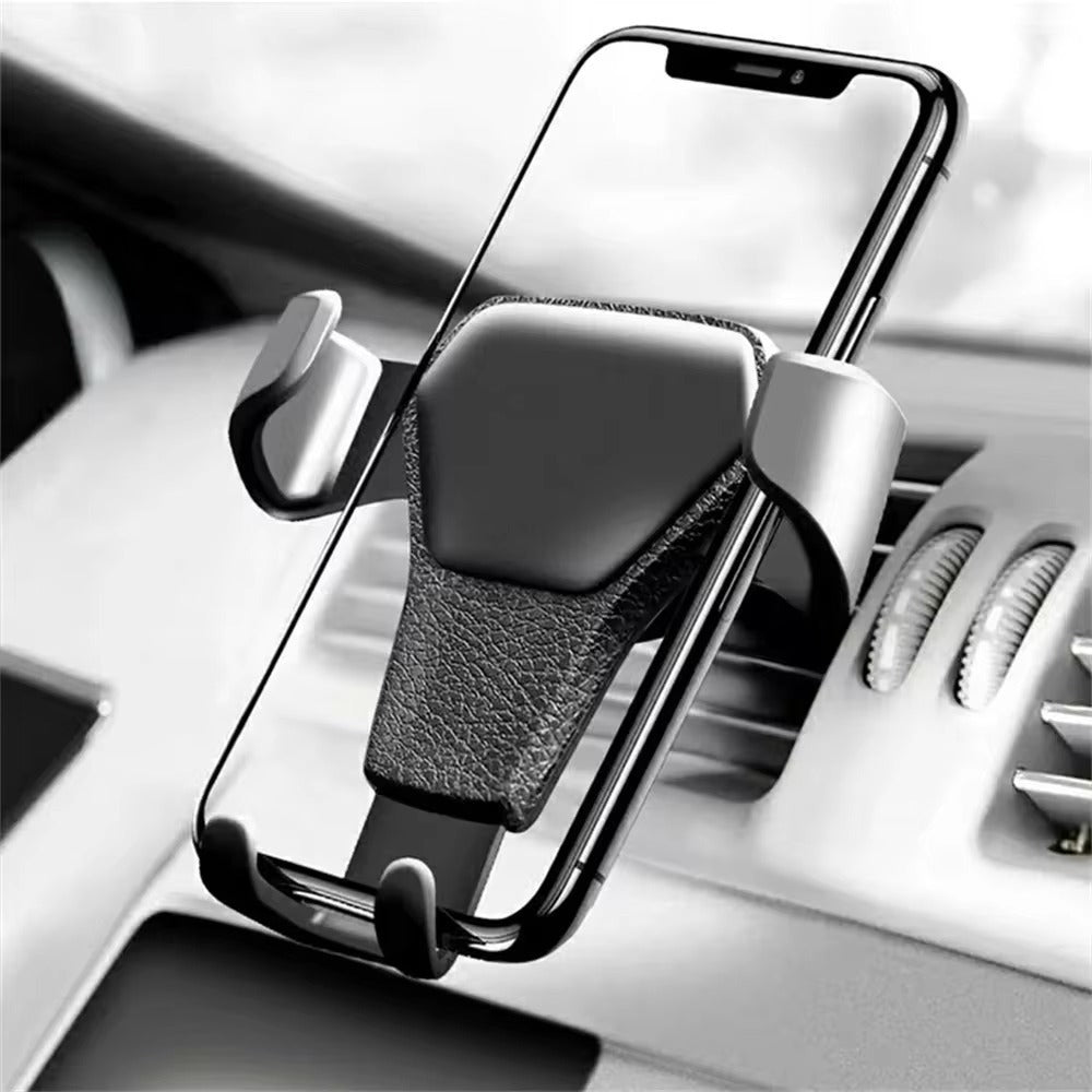 Aluminum Car Air Vent Universal Gravity Phone Holder