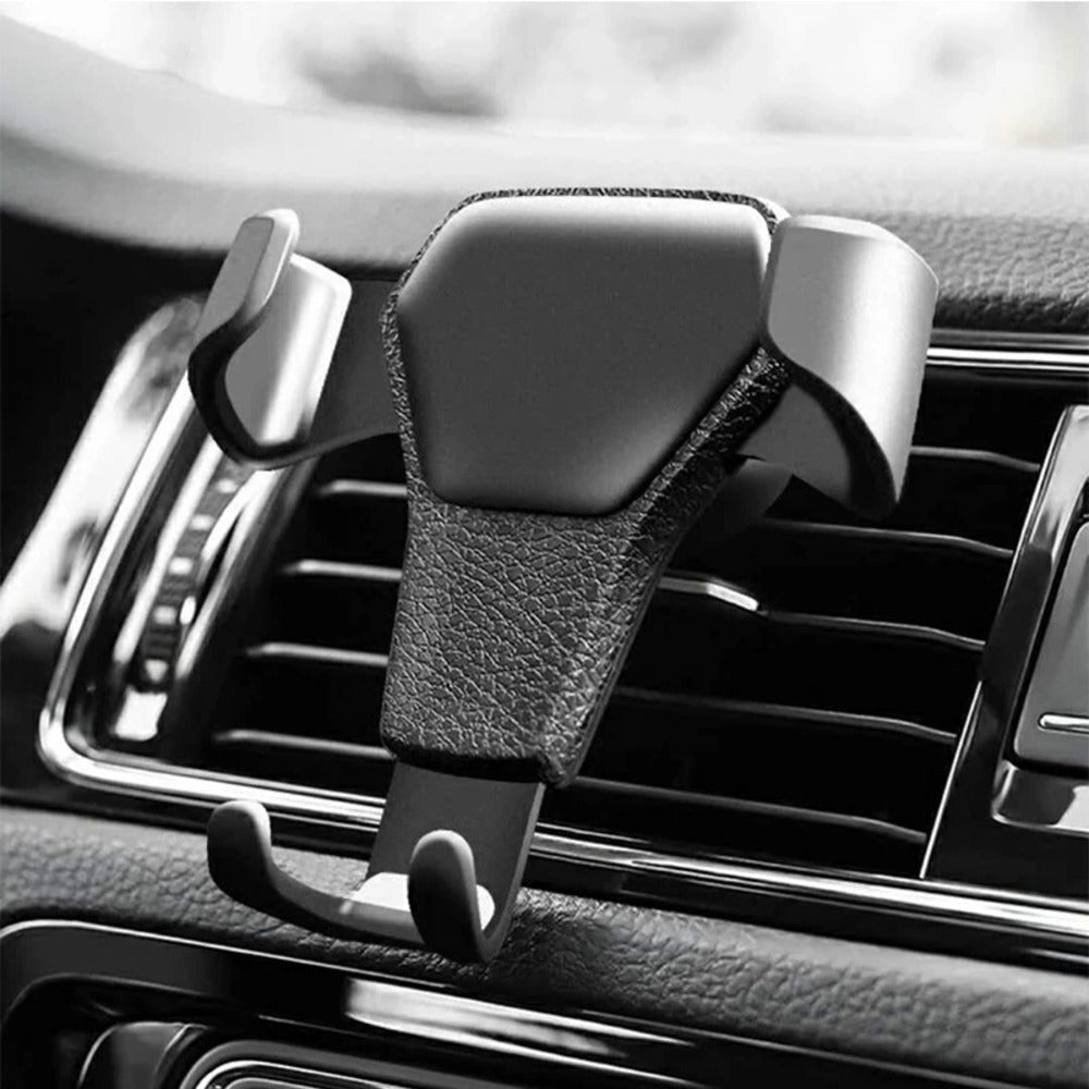 Aluminum Car Air Vent Universal Gravity Phone Holder