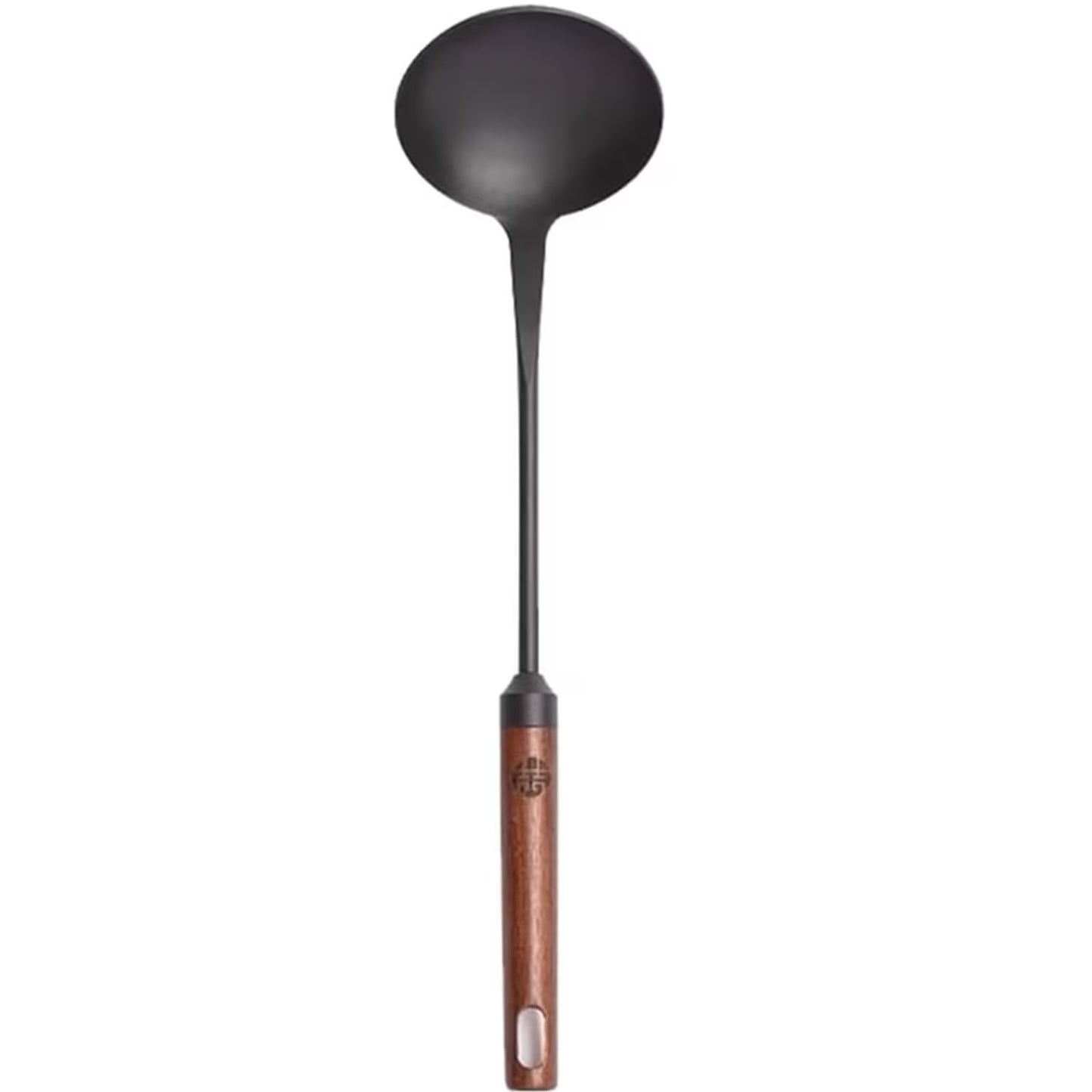 14.3" Cast Iron Soup Ladle Spoon – Durable & Heat-Resistant