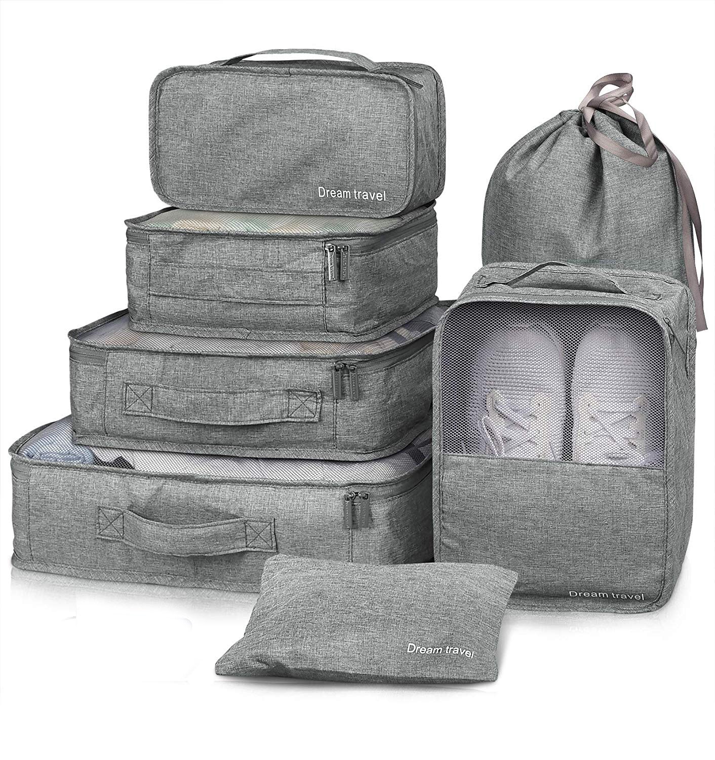 7pcs Packing Organizer Compression Bags Set