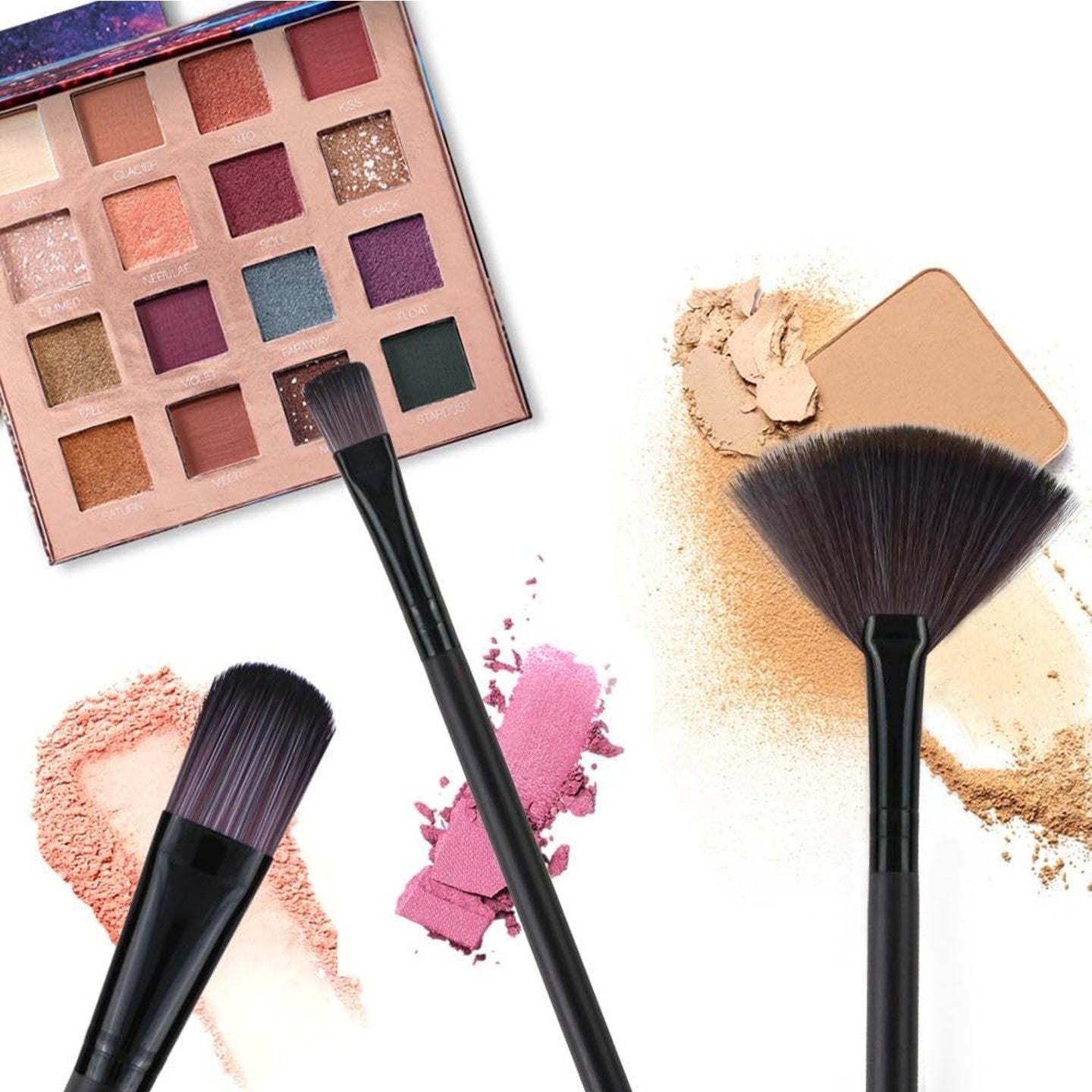 22 Pcs Professional Makeup Brushes With Bag Set