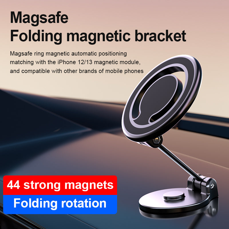 Military-Grade Magnetic Car Phone Holder – Strong Suction & 360° Adjustable Mount