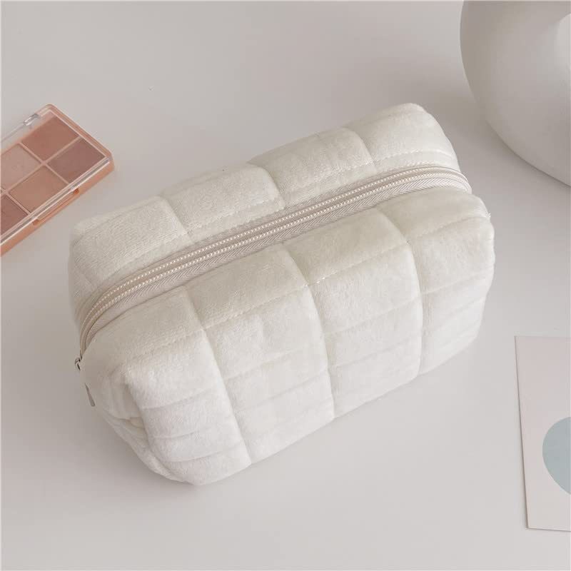 Plush Makeup Toiletry Travel Bag