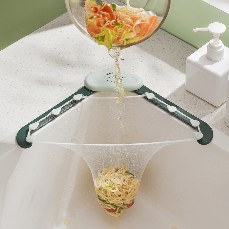 Sink Drain Rack Disposable Filter Mesh Strainer