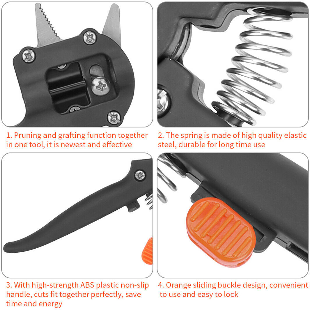 Multi-use Garden Grafting Pruner Scissors Set