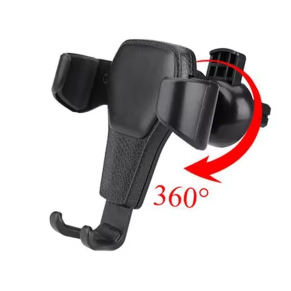 Aluminum Car Air Vent Universal Gravity Phone Holder