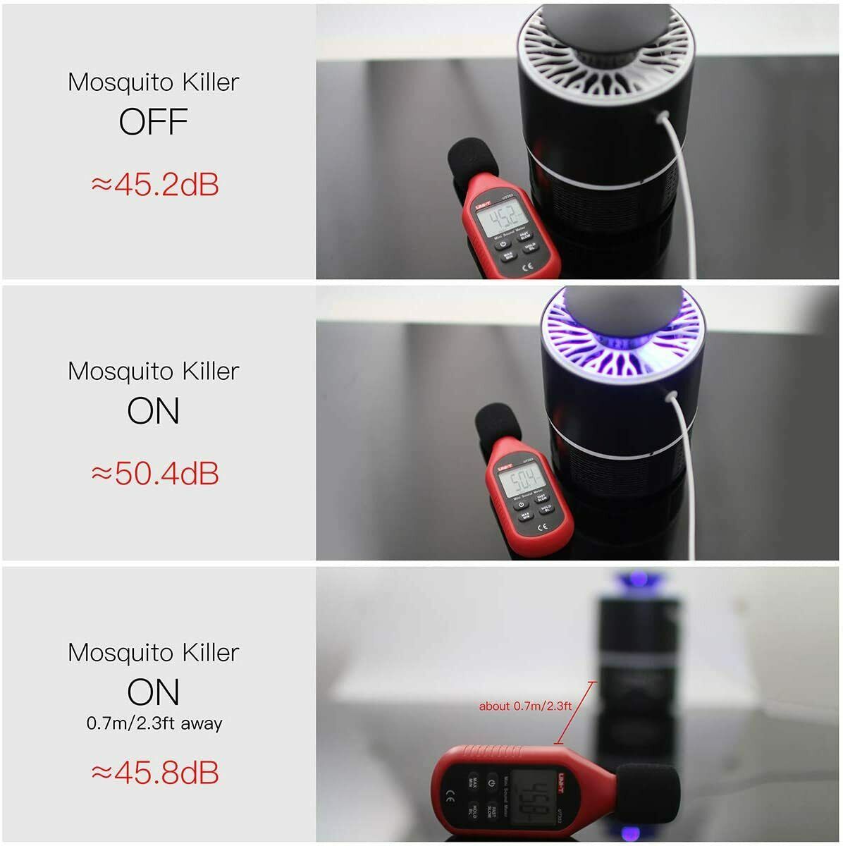 Electric UV Mosquito, Fly, Bug, Killer Trap Lamp USB