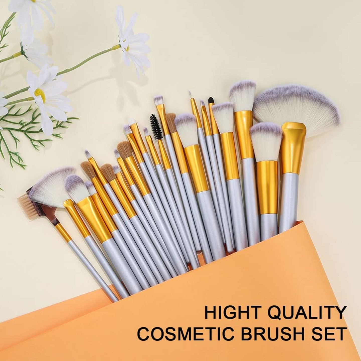 24 Pcs Professional Makeup Brushes With Bag Set