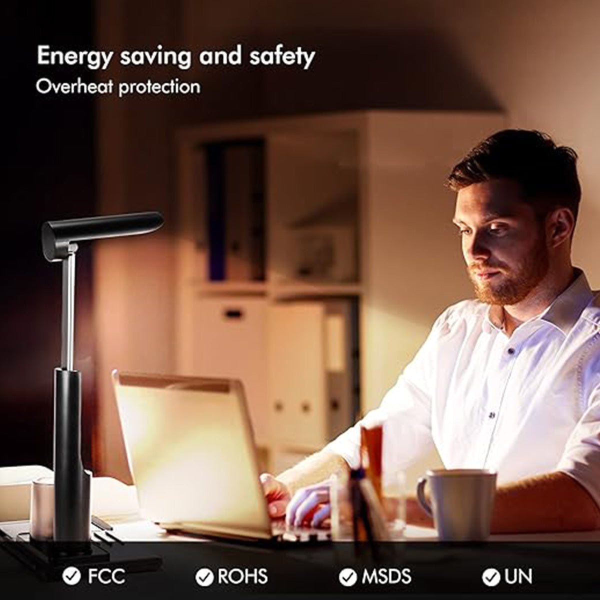Cordless Multifunctional Led Desk Lamp 15W USB