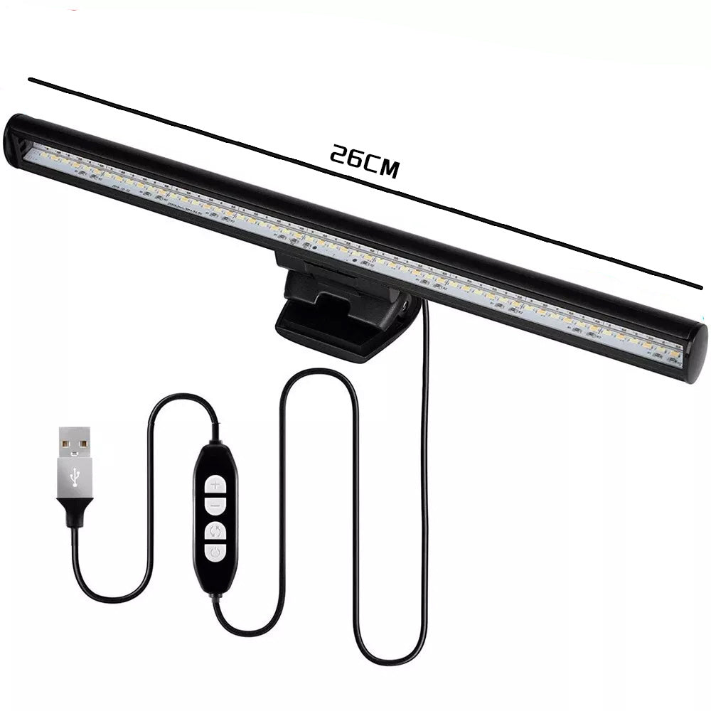 Adjustable Computer Monitor LED Light Bar USB