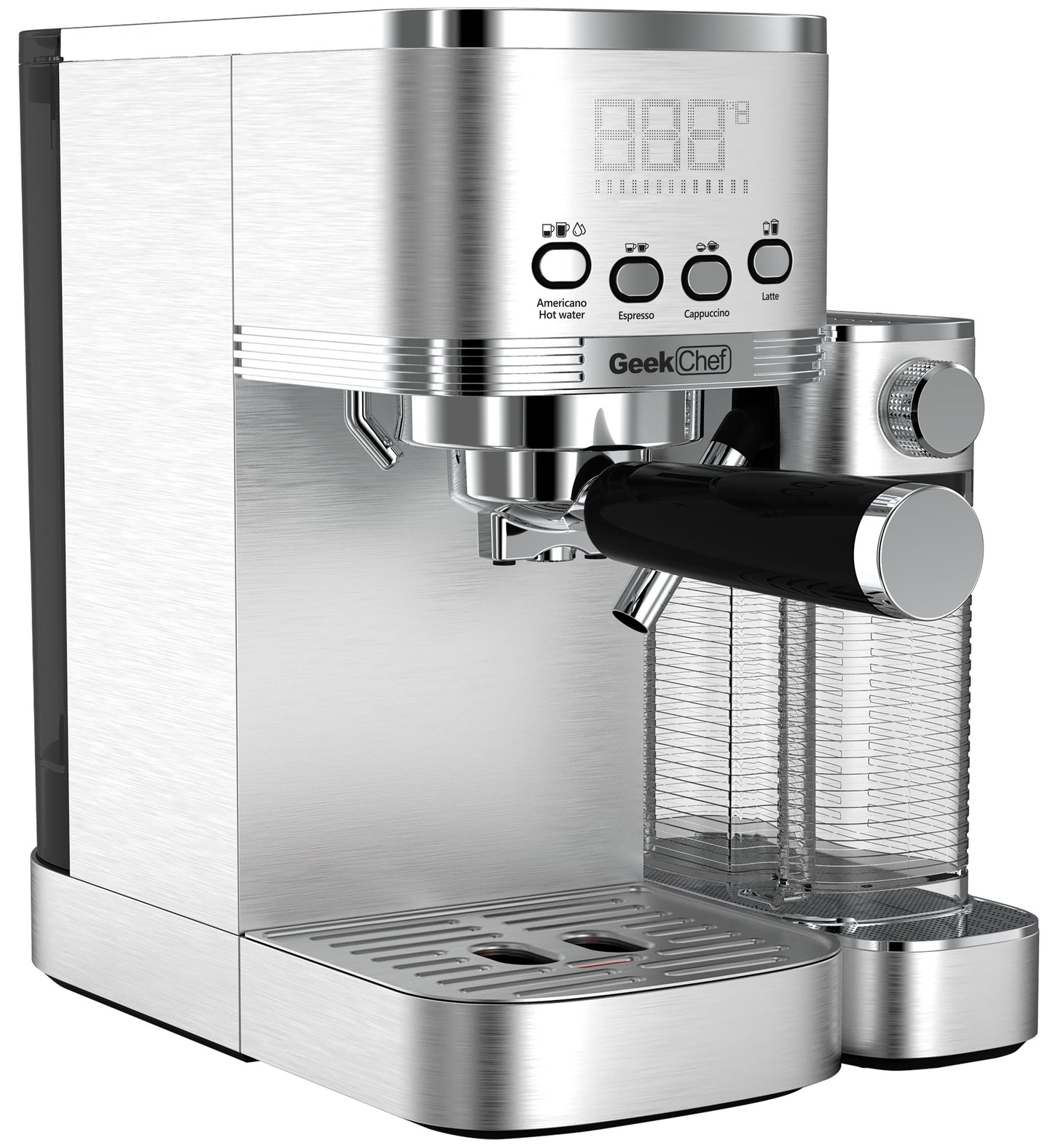 20 Bar Espresso Machine Filter & Double Frother Set