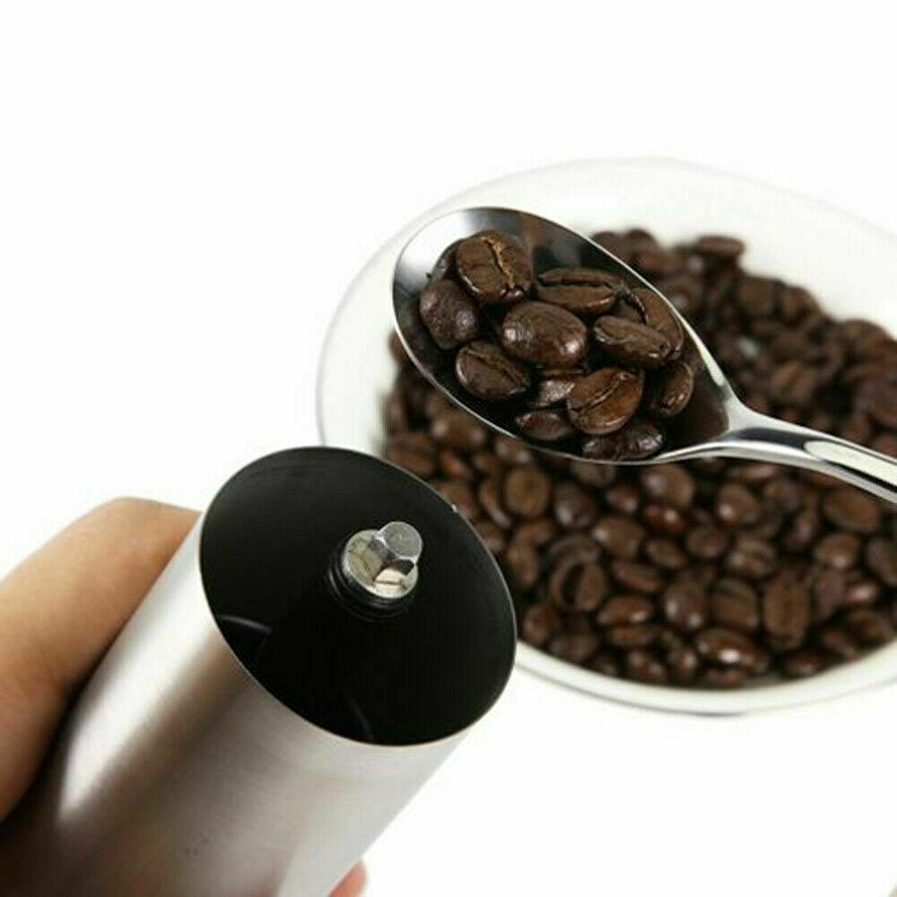 Stainless Steel Crank Coffee Beans/Spices Burr Grinder