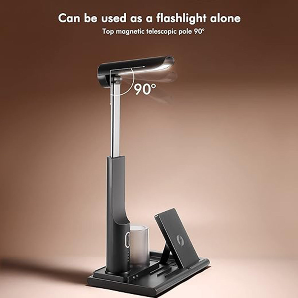 Cordless Multifunctional Led Desk Lamp 15W USB