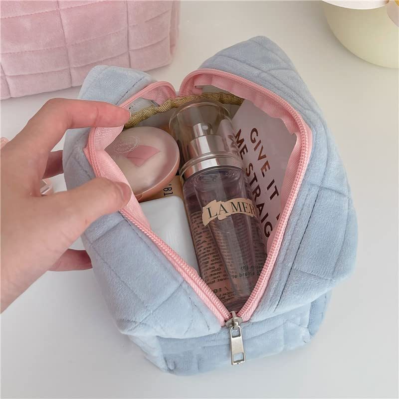 Plush Makeup Toiletry Travel Bag