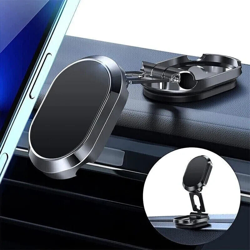 Stainless Steel Rotatable Magnetic Car Phone Holder Mount