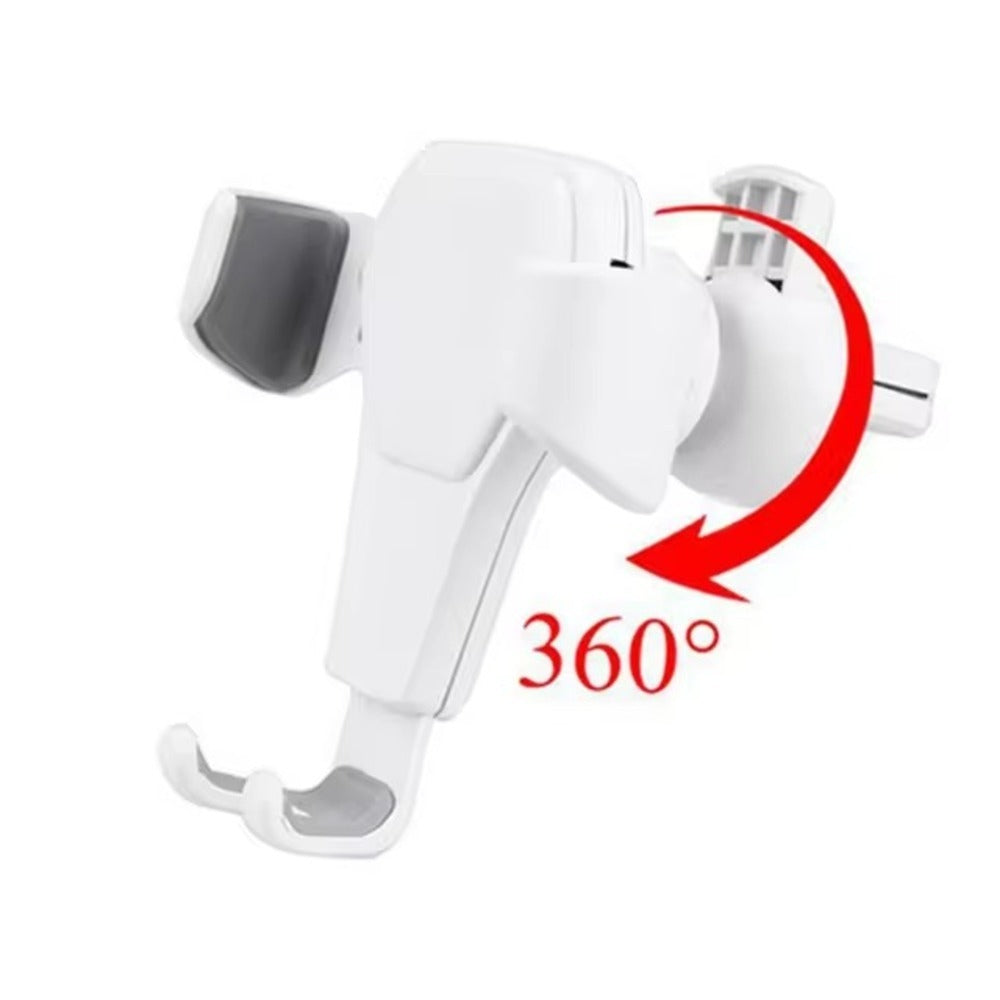 Aluminum Car Air Vent Universal Gravity Phone Holder