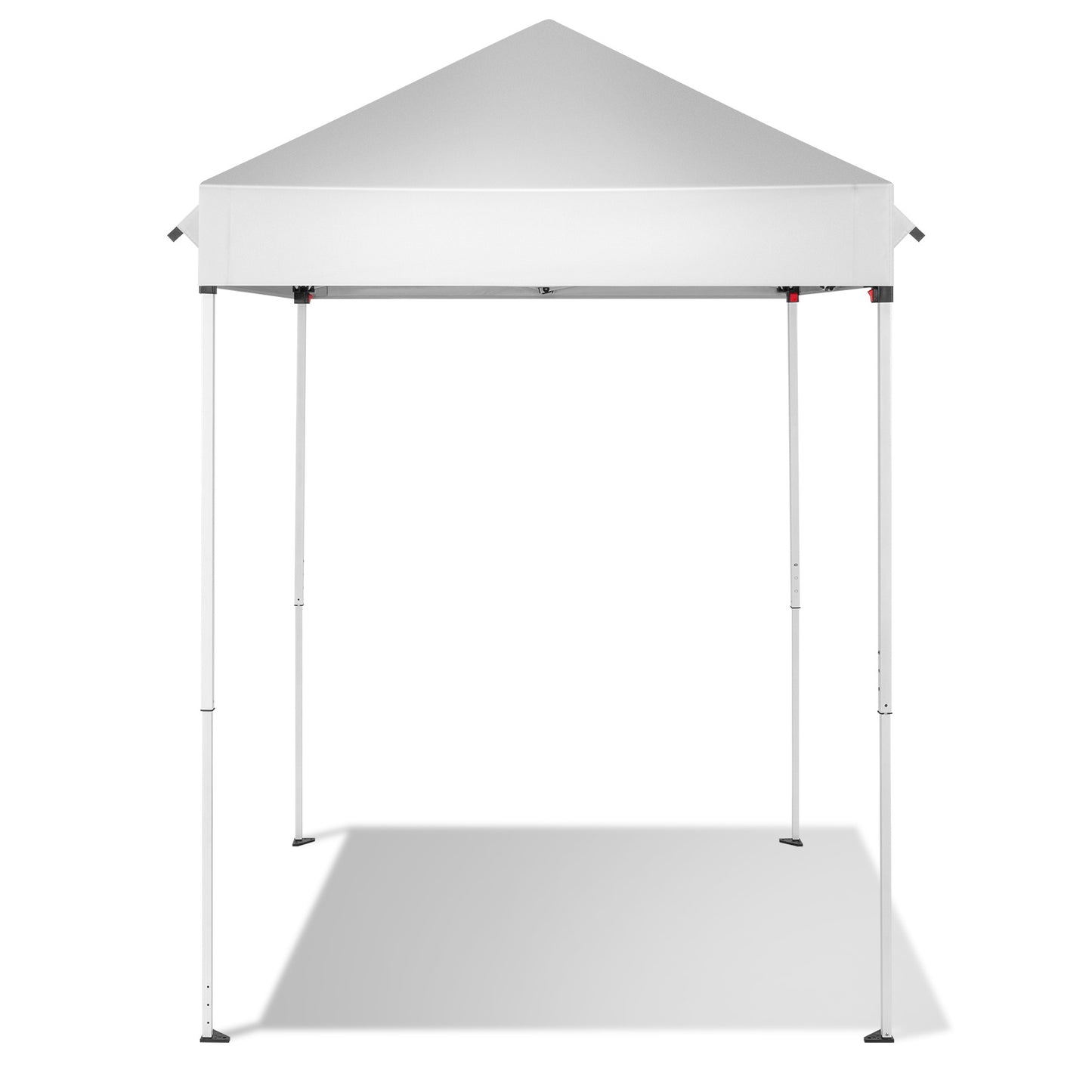 5x5ft Outdoor Awning – White, UV-Resistant & Waterproof Canopy