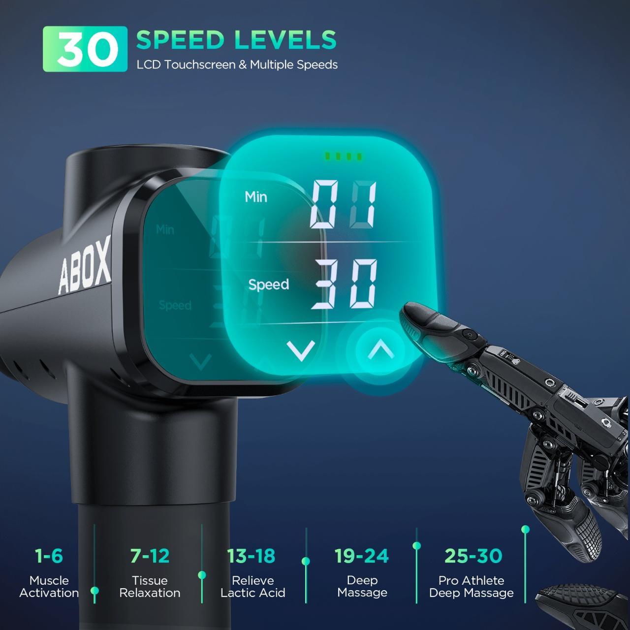Percussion Deep Tissue Massage Gun Set