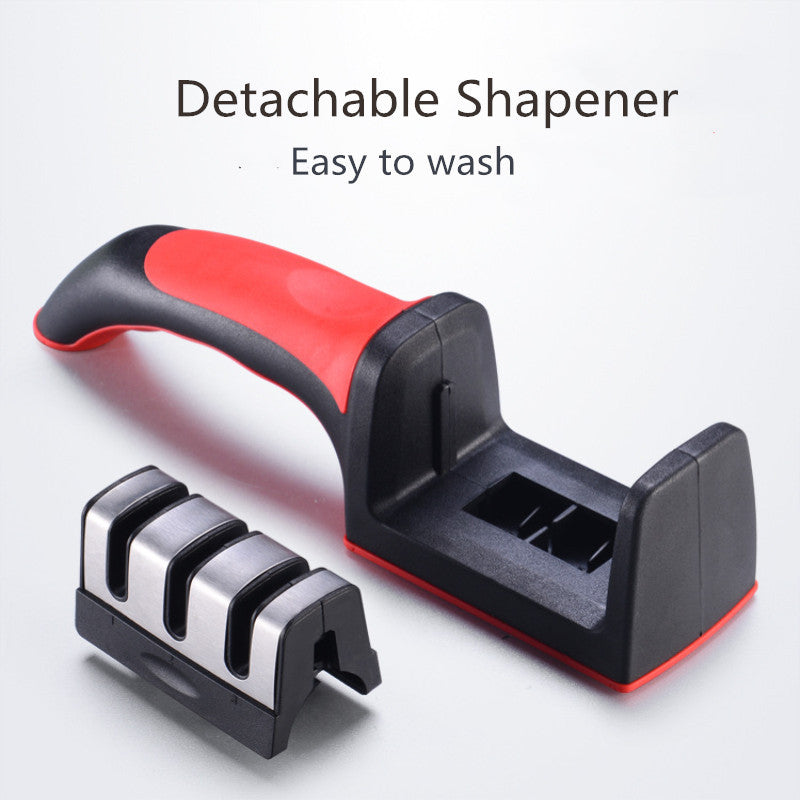 3 Stage Knife Sharpener Whetstone Tungsten Ceramic