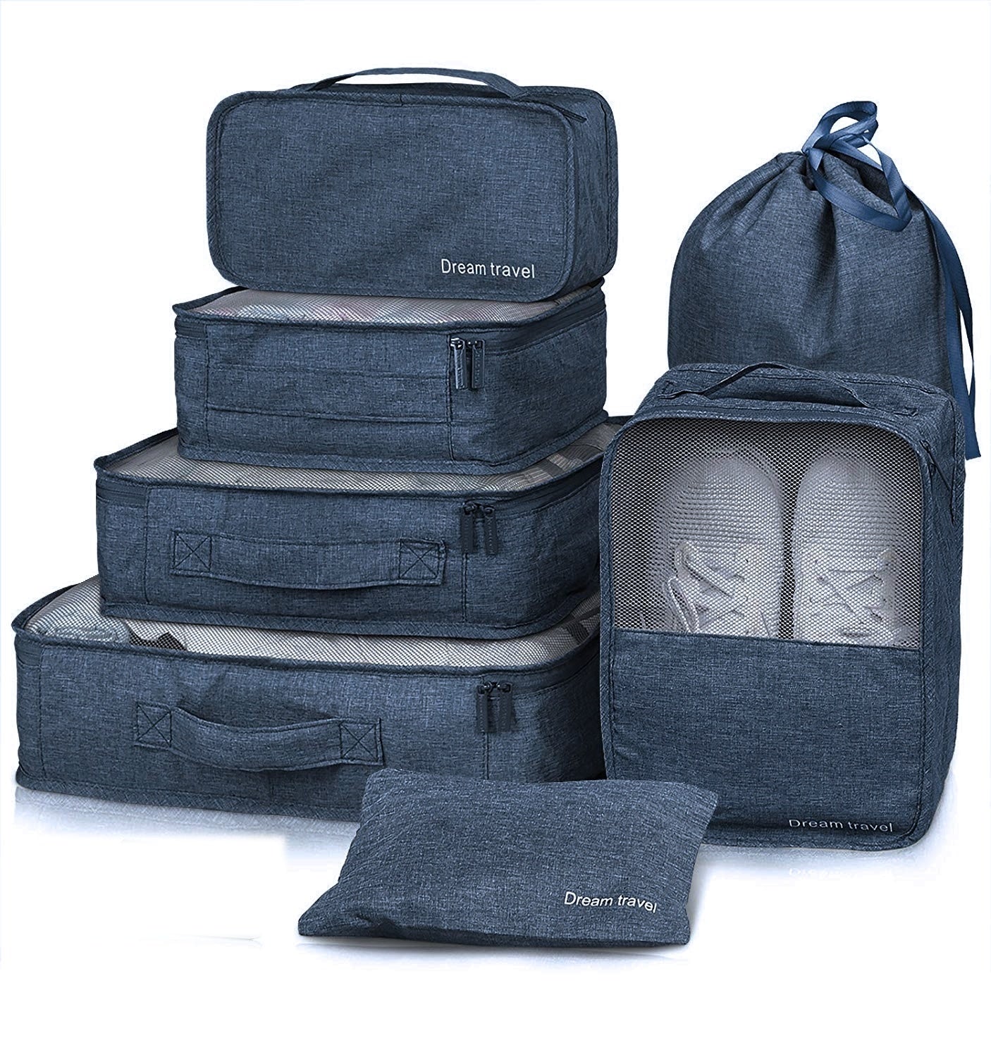7pcs Packing Organizer Compression Bags Set