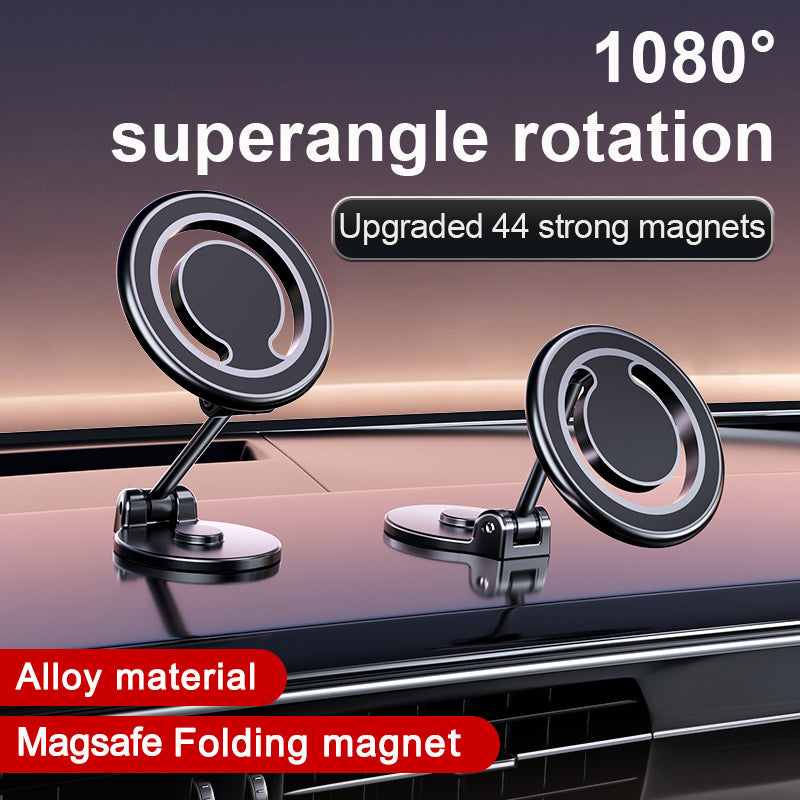 Military-Grade Magnetic Car Phone Holder – Strong Suction & 360° Adjustable Mount