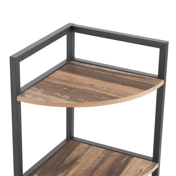 Floor Corner Open Bookshelf Modern Bookshelf