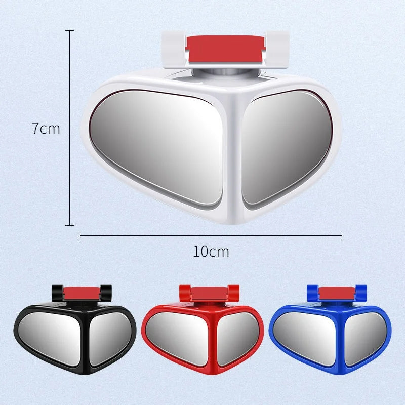 Wide Double-Sided Car Reversing Blindspot Mirror