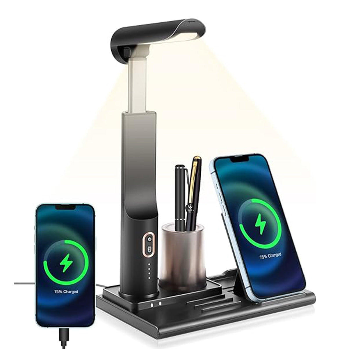 Cordless Multifunctional Led Desk Lamp 15W USB