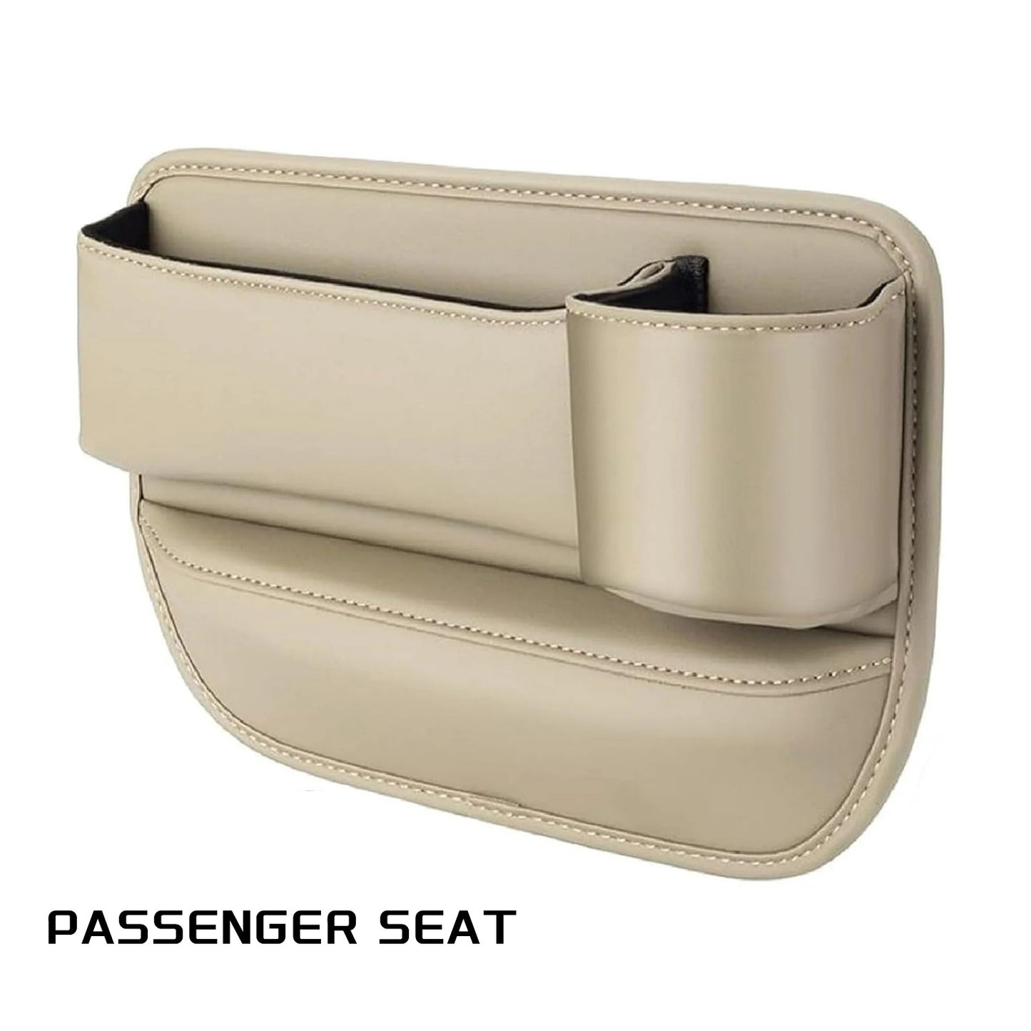 Adjustable Car Seat Gap Storage Box with Cup Holder