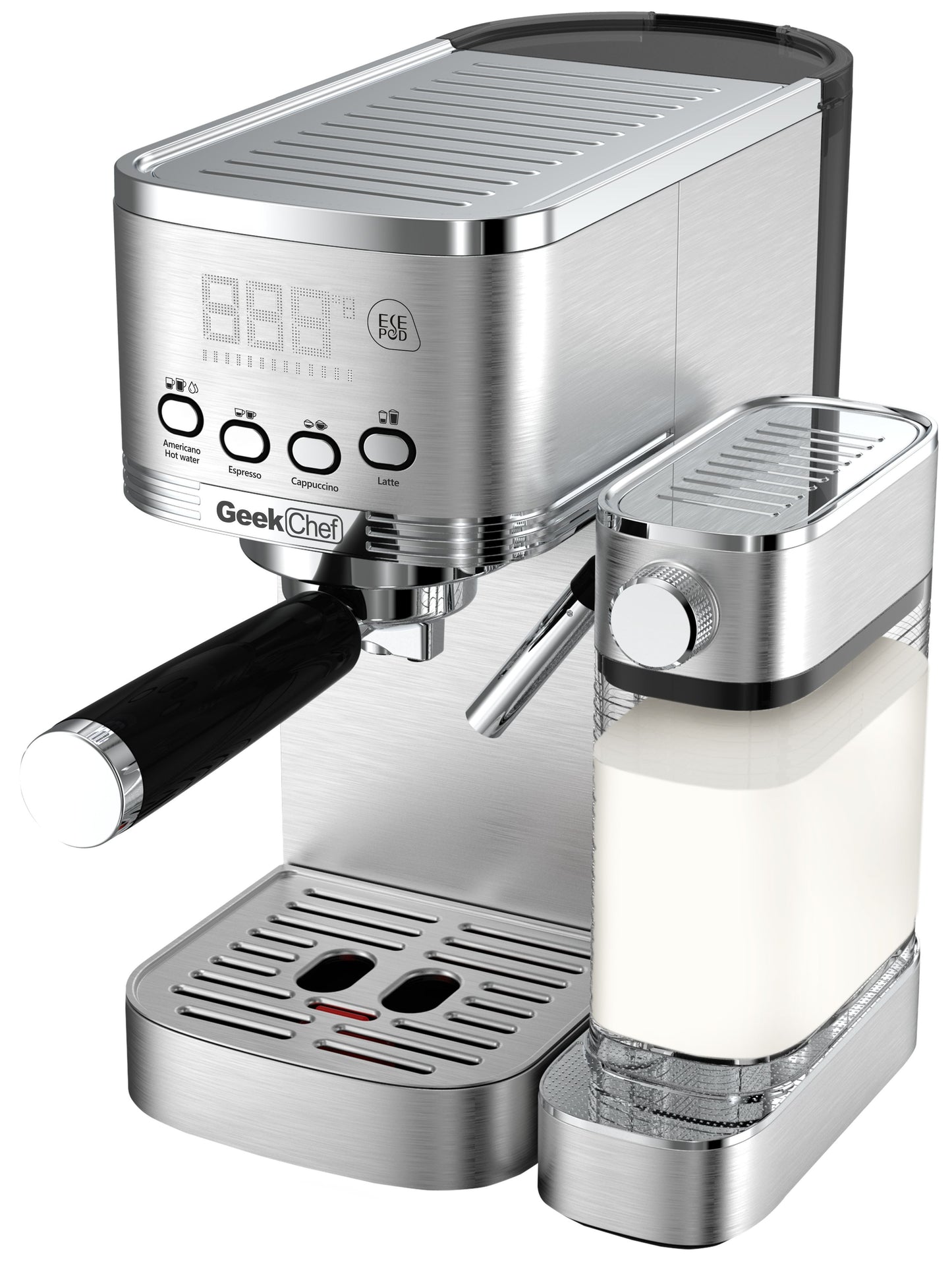 20 Bar Espresso Machine Filter & Double Frother Set