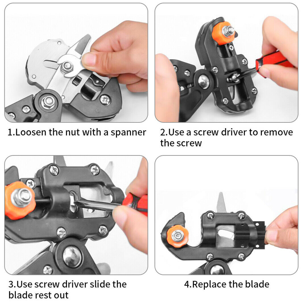 Multi-use Garden Grafting Pruner Scissors Set