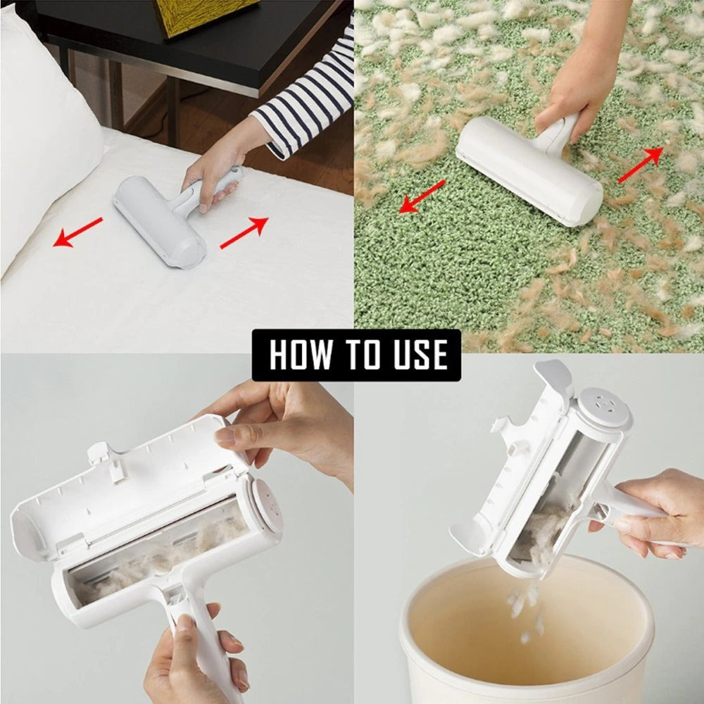 Pet Hair Roller Remover Lint Brush Tool