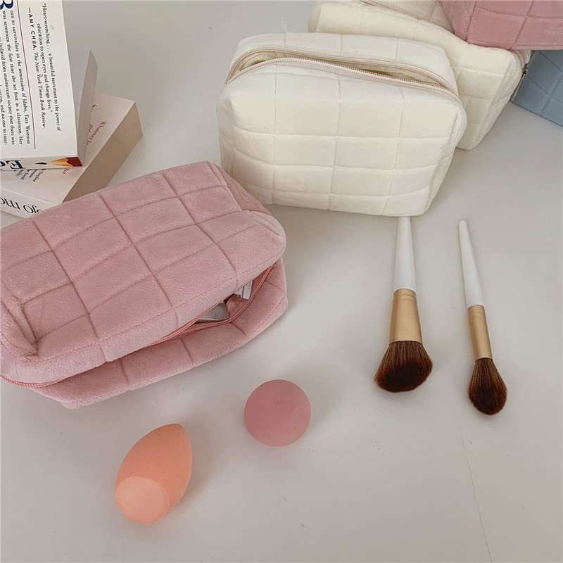 Plush Makeup Toiletry Travel Bag