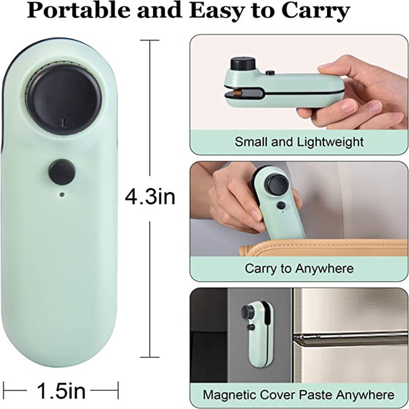 2-In-1 Electric Mini Bag Heat Sealer & Cutter