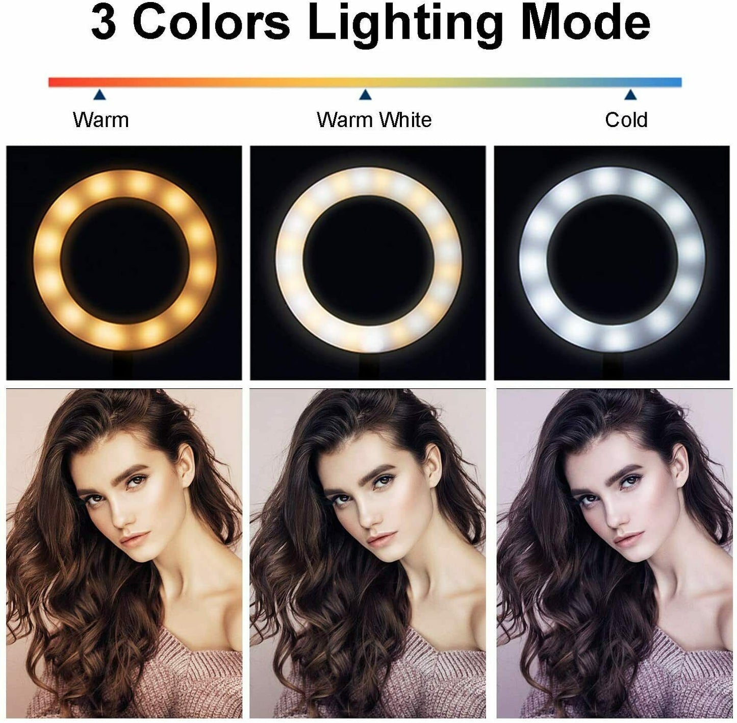 Clip On Flexible Desk Lamp Dimmable LED USB