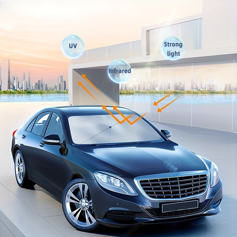 UV Protection Car Windshield Sunshade Umbrella