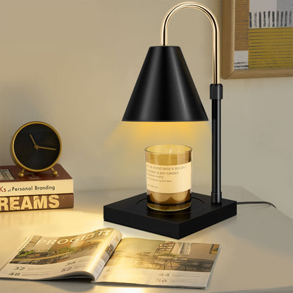 Candle Warmer Lamp Dimmable With Timer, Height Adjustable Set
