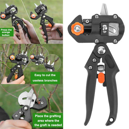 Multi-use Garden Grafting Pruner Scissors Set