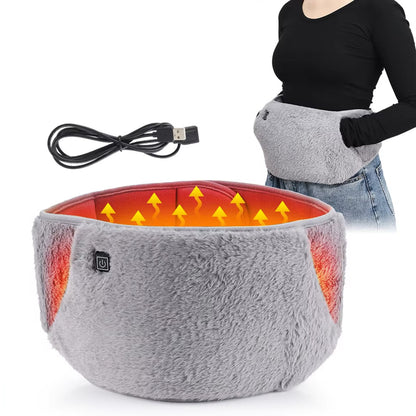 Electric Portable Heating Pad With Hand Pockets Three - Level Temperature Control USB
