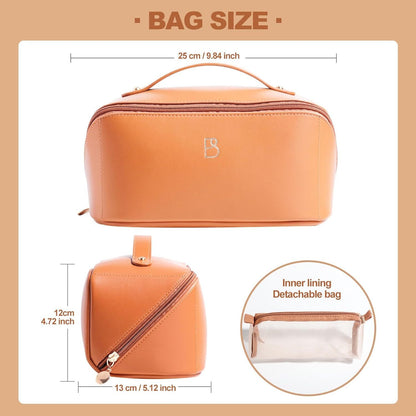 Large Makeup Toiletry Double Inner Outer Bags