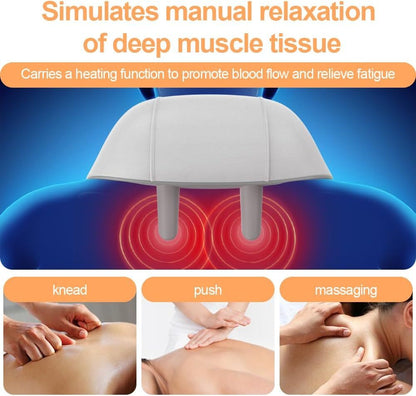 Heated Shiatsu Neck Shoulder Massager Cordless