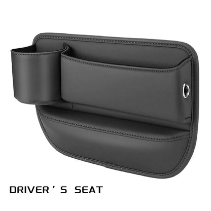Adjustable Car Seat Gap Storage Box with Cup Holder