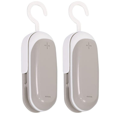 2-Pack Mini Bag Sealer & Cutter – Portable Heat Vacuum Sealer
