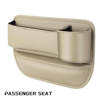 Adjustable Car Seat Gap Storage Box with Cup Holder